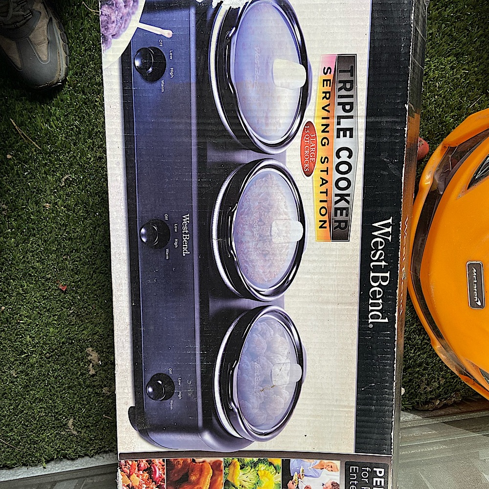 WestBend Triple Cooker